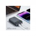 Батарея універсальна XO 10000mAh, PD/30W, QC/22.5W, PPS/33W, black (PR232_Black)