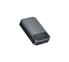 Батарея універсальна XO 10000mAh, PD/30W, QC/22.5W, PPS/33W, black (PR232_Black)