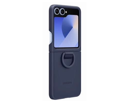 Чохол до мобільного телефона Samsung Silicone Cover with Ring Samsung Galaxy Flip 6 Navy (EF-PF741TNEGUA)
