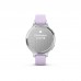 Смарт-годинник Garmin Lily 2 Active, Silver/Jasmine Purple, Silicone, (010-02891-01)