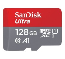 Карта пам'яті SanDisk 128GB microSD class 10 UHS-I A1 Ultra (SDSQUAB-128G-GN6MN)