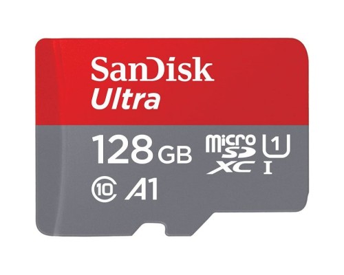 Карта пам'яті SanDisk 128GB microSD class 10 UHS-I A1 Ultra (SDSQUAB-128G-GN6MN)