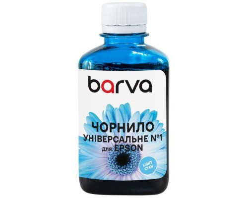 Чорнило Barva Epson universal 1, water-soluble, 180г, light blue (EU1-749)