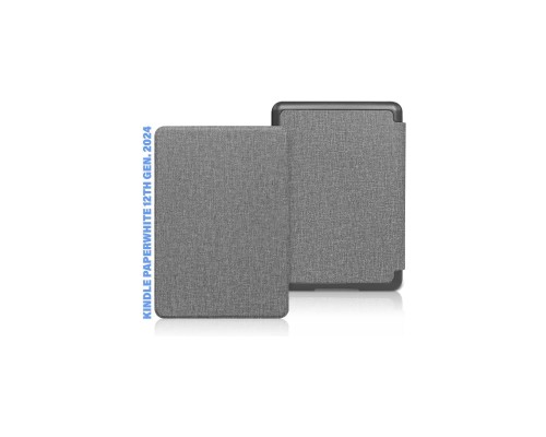 Чохол до електронної книги BeCover Smart Case Amazon Kindle Paperwhite 12th Gen. 2024 7″ Gray (712846)