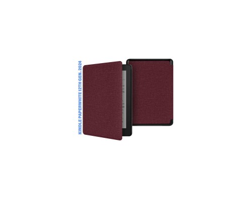 Чохол до електронної книги BeCover Smart Case Amazon Kindle Paperwhite 12th Gen. 2024 7″ Red Wine (712850)