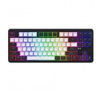 Клавіатура Hator Rockfall 3 Mecha TKL QMK/VIA Orange Wireless Black (HTK850UA)