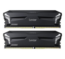 Модуль пам'яті для комп'ютера DDR5 32GB (2x16GB) 6000 MHz Ares Black Lexar (LD5U16G60C320A-RGD)