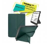 Чохол до електронної книги BeCover Ultra Slim Origami PocketBook 743G InkPad 4/InkPad Color 2/InkPad Color 3 (7.8") Dark Green (713084)
