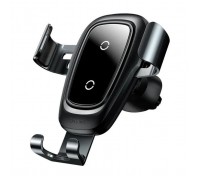 Універсальний автотримач Baseus Metal Gravity with technology Qi 10W (WXYL-B0A)