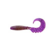 Силікон рибальський FishUP Fancy Grub 2.5" 016 - Lox/Green&Black (10шт/уп) (1862.00.60)