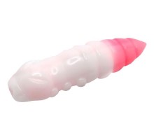 Силікон рибальський FishUP Pupa 1.5" 132 - White/Bubble Gum, cheese taste (8шт/уп) (1864.07.77)