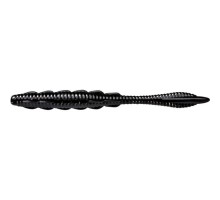 Силікон рибальський FishUP Scaly Fat 3.2" 101 - Black, cheese taste (8шт/уп) (1864.06.09)