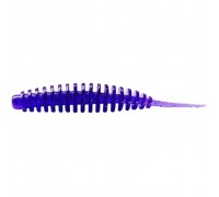 Силікон рибальський FishUP Tanta 3" 060 - Dark Violet/Peacock&Silver (6шт/уп) (1864.00.17)