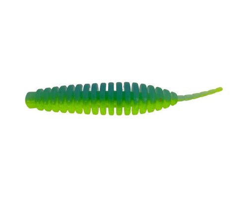 Силікон рибальський FishUP Tanta 3" 206 - Sky/Chartreuse (6шт/уп) (1862.00.21)