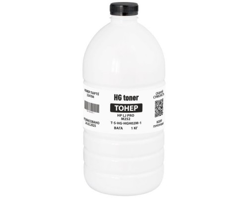 Тонер HP CLJ Pro M252 1кг, black HG (TSM-HGH02K-1)