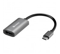 Перехідник USB 3.1 Type-С to HDMI (F) 4K Sandberg (136-36)