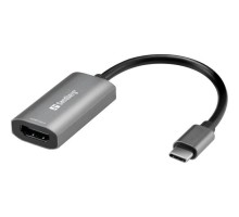 Перехідник USB 3.1 Type-С to HDMI (F) 4K Sandberg (136-36)
