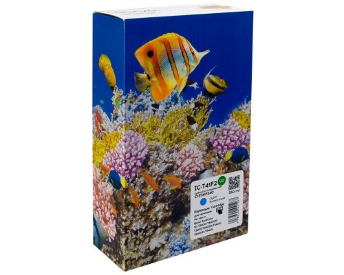 Картридж Barva Epson T41F2 (C13T41F240) верс. U1-U10, 350 мл, Cyan (IC-T41F2)