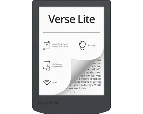 Електронна книга Pocketbook 619 Verse Lite, Midnight Grey (PB619-T-CIS)