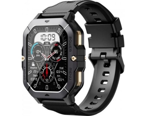 Смарт-годинник OUKITEL BT101 Black (6931940739825)