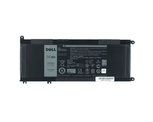 Акумулятор до ноутбука Dell Inspiron 17-7778 33YDH, 56Wh (3684mAh), 4cell, 15.2V, Li-ion AlSoft (A47941)