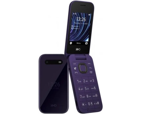 Мобільний телефон HMD 2660 4G Flip DS Violet