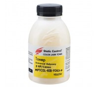Тонер HP/Canon MPTCOL OS3 40г yellow (фасовка) Static Control (MPTCOL-40B-YOS3-P)