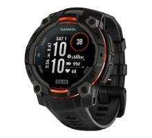 Смарт-годинник Garmin Instinct 3, 45mm, Solar, Black Bezel with Black Band, GPS (010-02934-00)