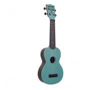 Укулеле Kala Waterman Gitd Blue Soprano Ukulele (231453)