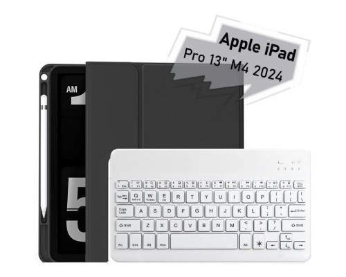 Чохол до планшета BeCover with keyboard Apple iPad Pro 13" M4 2024 Black (713003)