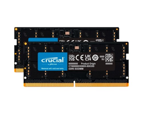 Модуль пам'яті для ноутбука SoDIMM DDR5 48GB 5600 MHz Micron (CT2K24G56C46S5)