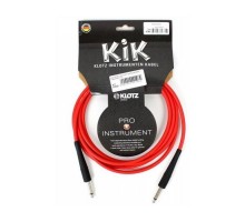 Інструментальний кабель Klotz KIK Instrument Cable Red 3 m (228225)
