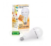 Лампочка Євросвітло Е27 LED SL-EBL-803 АС9W DC3W 6400К