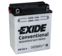 Акумулятор автомобільний EXIDE CONVENTIONAL 12Ah (+/-) (165EN) (EB12A-A)