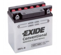 Акумулятор автомобільний EXIDE CONVENTIONAL 8Ah Ев (-/+) (85EN) (EB7L-B)