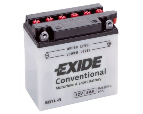 Акумулятор автомобільний EXIDE CONVENTIONAL 8Ah Ев (-/+) (85EN) (EB7L-B)