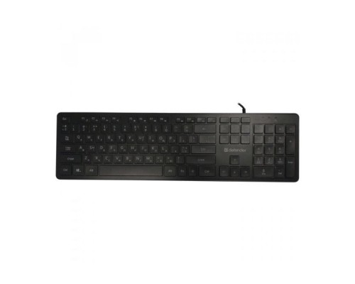 Клавіатура Defender Balance LQ LED USB UA Black (450790)