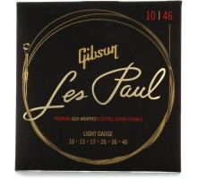 Струни для гітари Gibson SEG-LES Les Paul Premium Electric Guitar Strings Light (10-46) (230477)