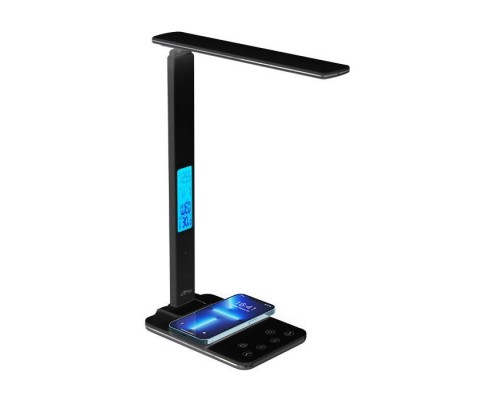 Настільна лампа Media-Tech MT222, QI, 3000-6500К, 750 Lm, black (MT222K)