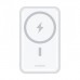 Батарея універсальна Choetech Magnetic Wireless 10000mAh 20W, PD,QC/3.0, USB-A, USB-C, White (B663-ACWH)