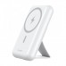 Батарея універсальна Choetech Magnetic Wireless 10000mAh 20W, PD,QC/3.0, USB-A, USB-C, White (B663-ACWH)