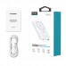 Батарея універсальна Choetech Magnetic Wireless 10000mAh 20W, PD,QC/3.0, USB-A, USB-C, White (B663-ACWH)