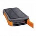 Батарея універсальна Choetech Wireless 20000mAh 20W, PD, QC/3.0, solar panel, Qi-5W, Black-Orange (B657-OR)