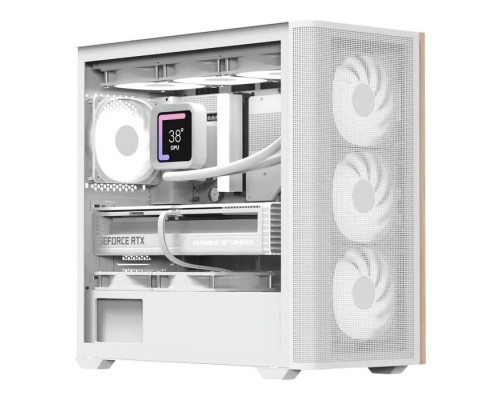 Корпус AeroCool D301A-G-WT-v2 White (ACCS-DS03043.21)