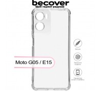 Чохол до мобільного телефона BeCover Anti-Shock Motorola Moto G05 / E15 Clear (713470)