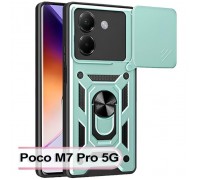 Чохол до мобільного телефона BeCover Military Poco M7 Pro 5G Dark Green (713467)