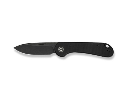 Ніж Civivi Elementum Slip Joint, Black G10, Darkwash (C18062AJ-1)
