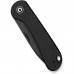 Ніж Civivi Elementum Slip Joint, Black G10, Darkwash (C18062AJ-1)