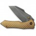Ніж Weknife High-Fin XL, Gold Titanium, Darkwash (WE24010-3)