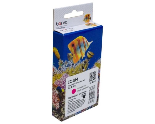Картридж Barva Canon CLI-8M (0622B024) 490с (IC-8M)